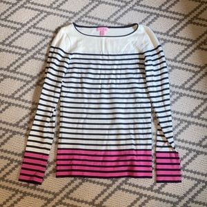 LILLY PULITZER Crewneck Striped Sweater
